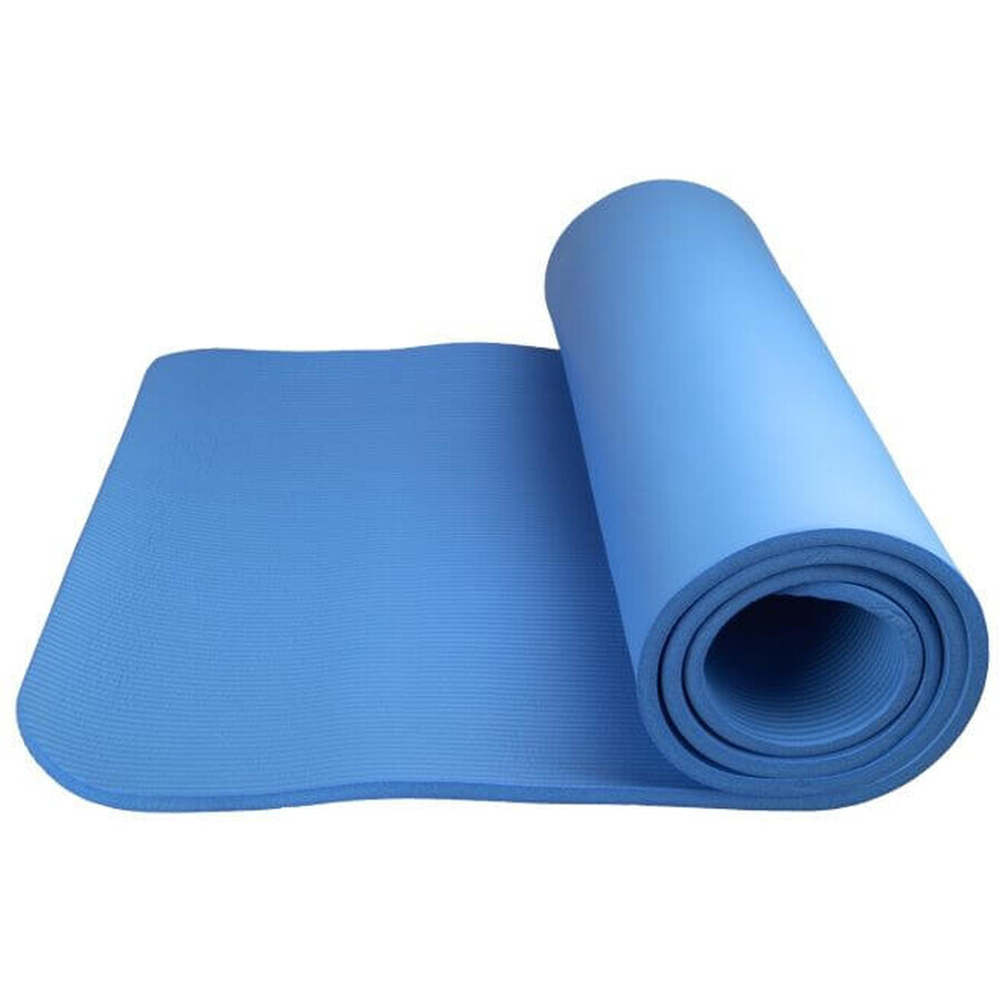 Power System Saltea de exerciții - FITNESS YOGA MAT PLUS Albastru