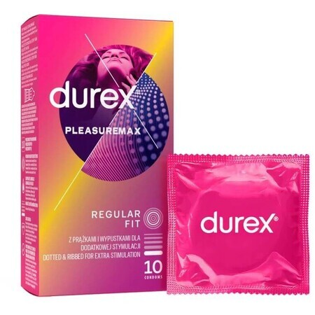 Durex Pleasuremax 10 buc