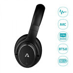 Cuffie wireless LAMAX NoiseComfort ANC, nero