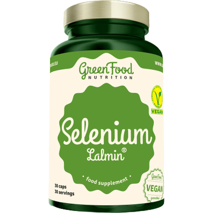 GreenFood Nutrition GreenFood Seleniu Lalmin® 30 capsule