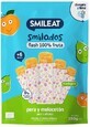 Smileat BIO 100% &#238;nghețată de fructe pentru congelare pere și piersici 6M+ 250 g