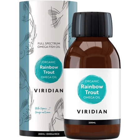 Viridian 100% Organic Scandinavian Oil 200 ml