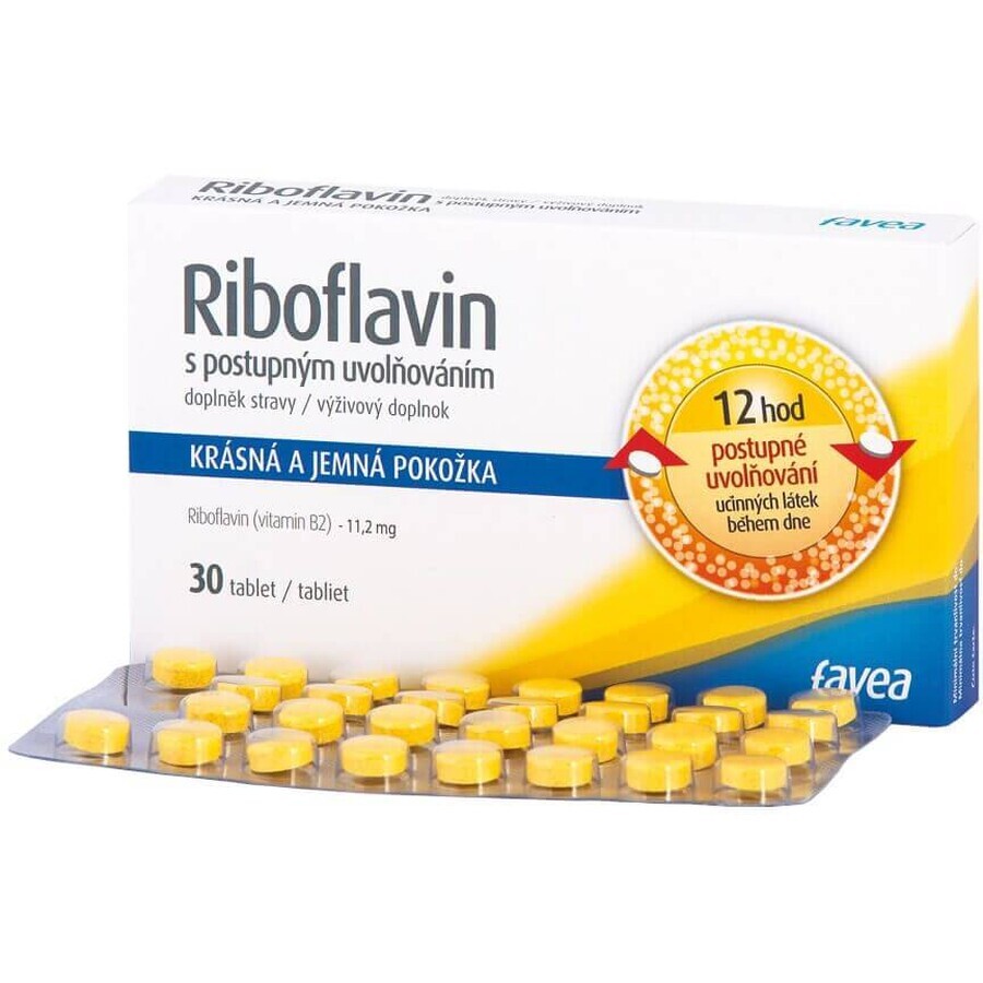 Favea Riboflavine 30 tabletten