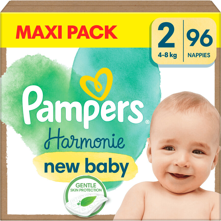 Pampers Harmonie Baby taglia 2, 96 pz.