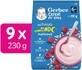 Gerber Cereale lapte terci zmeură Goodnight 9 x 230 g