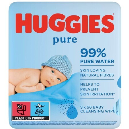 Huggies® Pure Triplo 3 x 56 buc