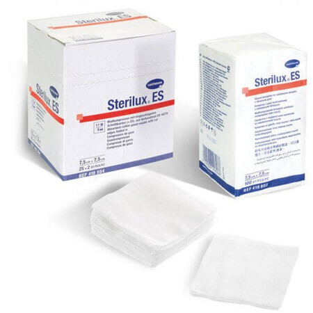 Hartmann Sterilux Sterilux es compressa non sterile con bordi ripiegati 100 pz.