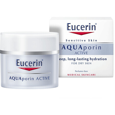 Eucerin AQUAporin ACTIVE Cremă pentru ten normal, mixt și sensibil 50 ml