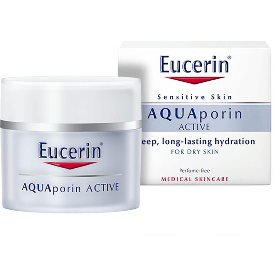 Eucerin AQUAporin ACTIVE Cremă pentru ten normal, mixt și sensibil 50 ml