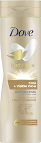 Loțiune de corp Dove Care&amp;Visible Glow Fair-Medium 250 ml