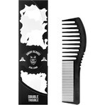 Angry Beards Peigne à barbe et à barbe Double peigne 1 pc