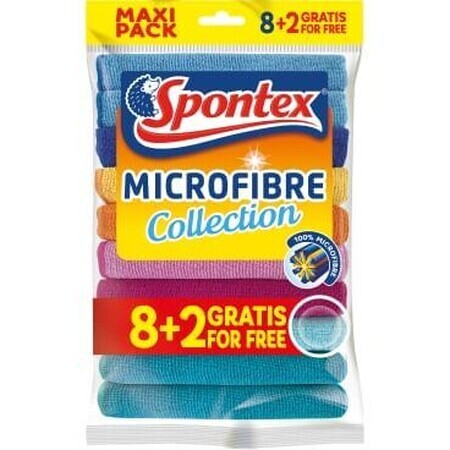 Pânză microfibră Spontex 10 buc