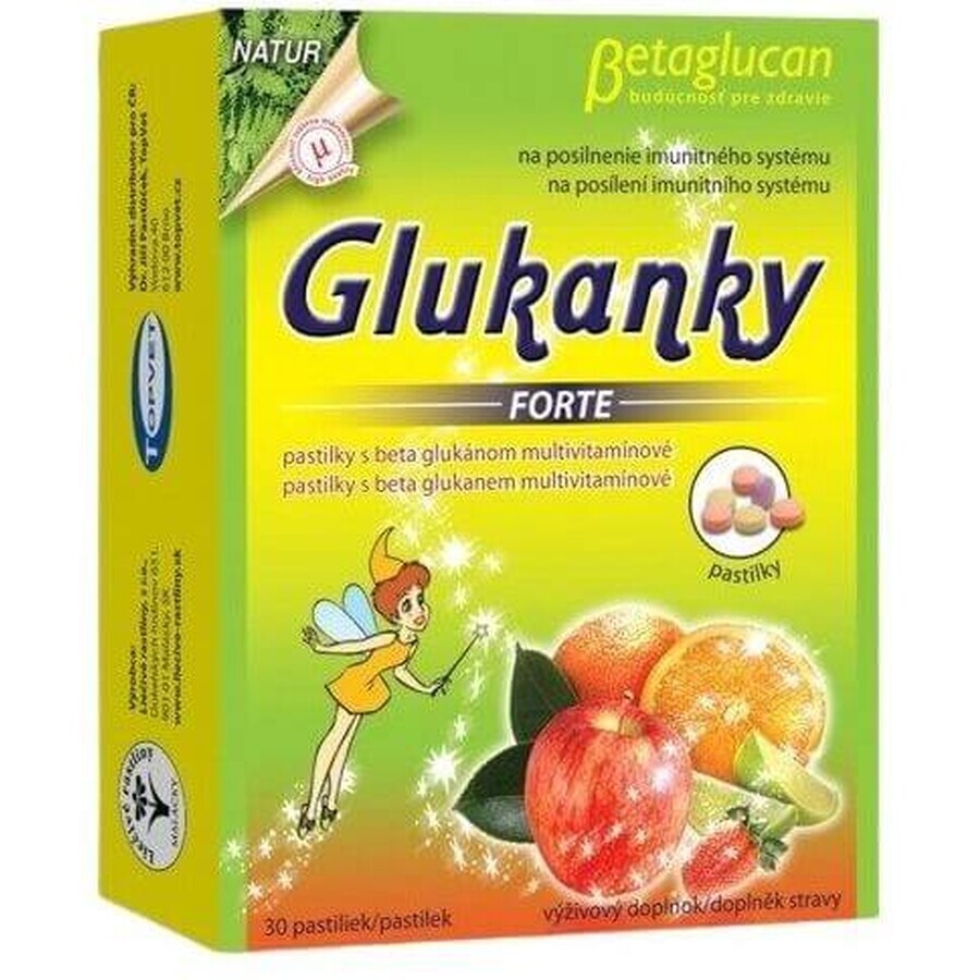 Betaglucano Natures Glucans forte 30 comprimidos