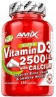 Amix Vitamina D3 2500 U.I. cu calciu 120 capsule