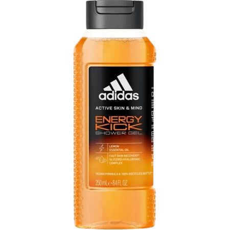 Gel de duș Adidas Energy Kick pentru bărbați 250 ml