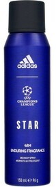 Adidas UEFA Champions League Star deodorant spray pentru bărbați 150 ml