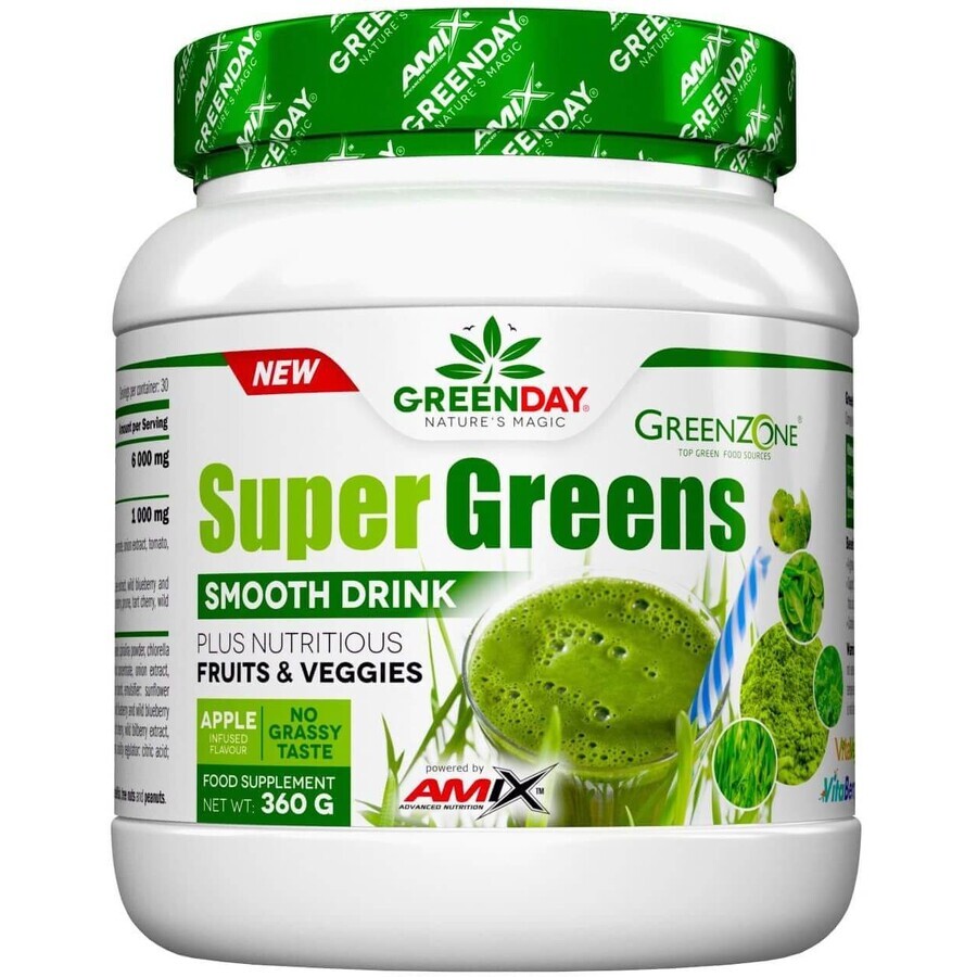 Amix SuperGreens Drink Apple 360 g