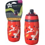 Tommee Tippee Superstar Sportee, cană sport fără scurgere, 12m+, roșu 266 ml