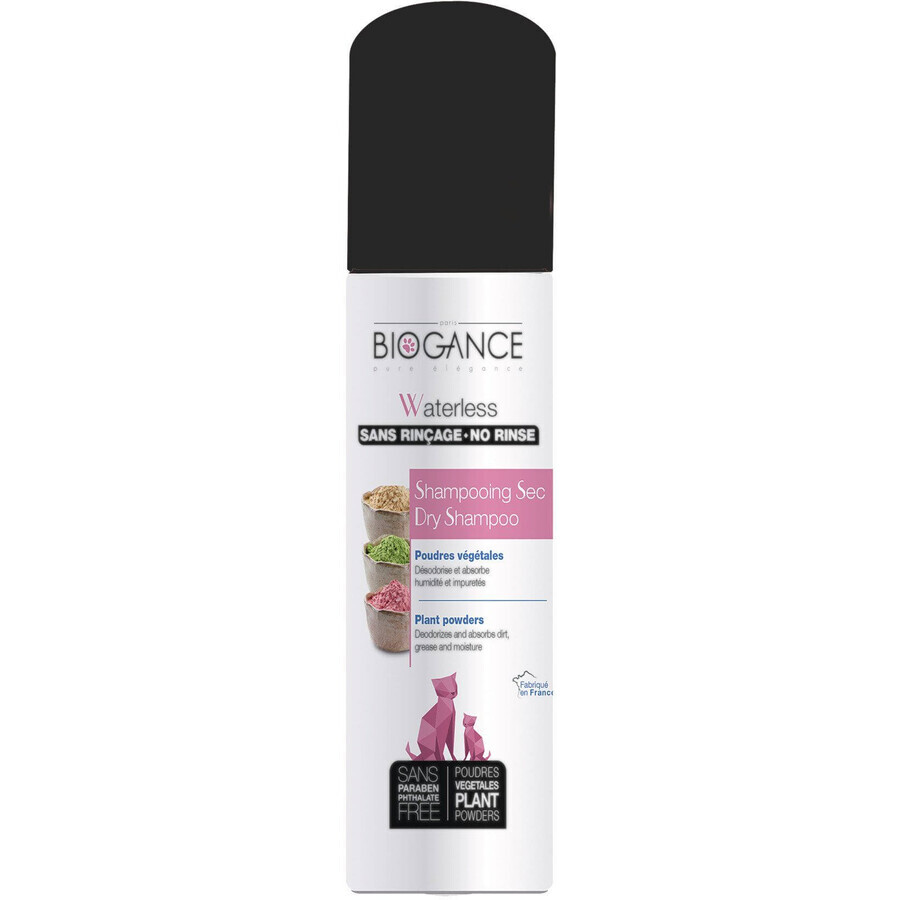 Biogance Waterless cat - șampon uscat pentru pisici 150 ml