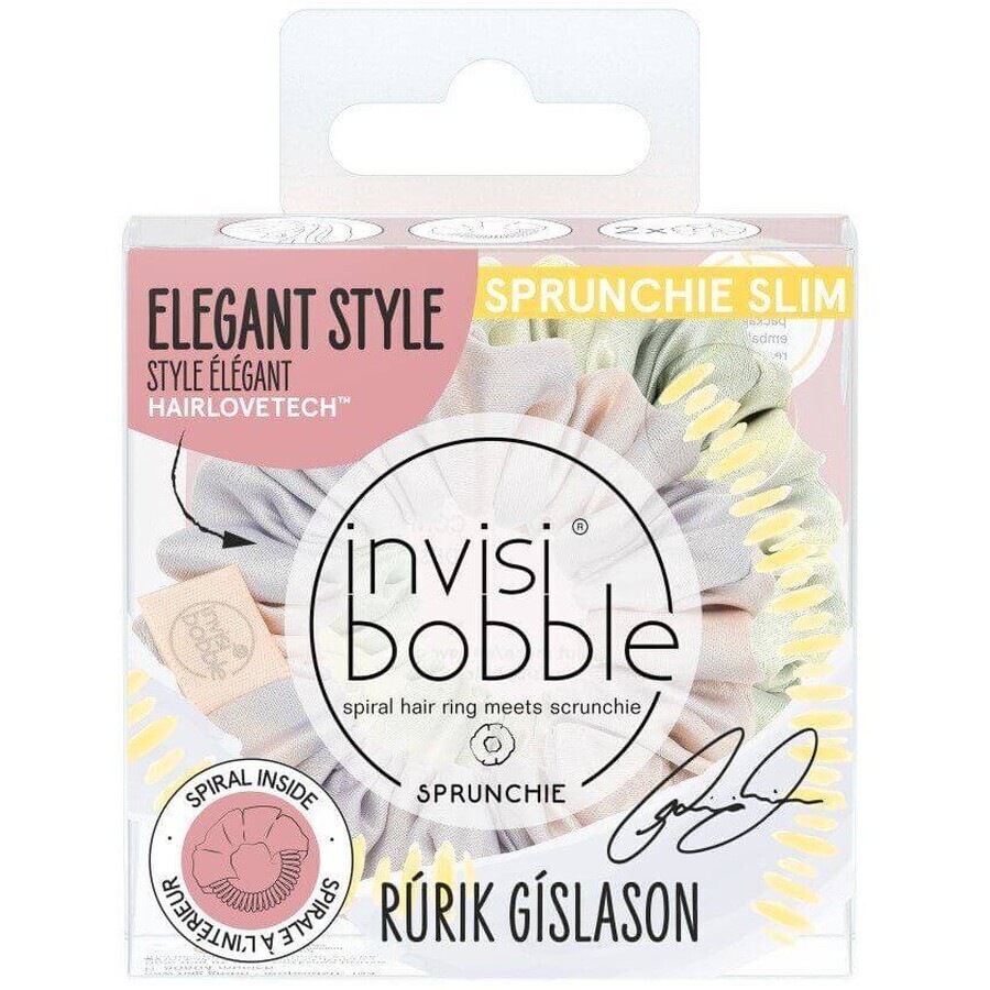 Invisibobble SPRUNCHIE SLIM Rúrik Gíslason Twist it Up Cloth Elastics 2 pcs