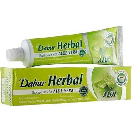 Dabur Pastă de dinți pe bază de plante Aloe Vera 100 ml