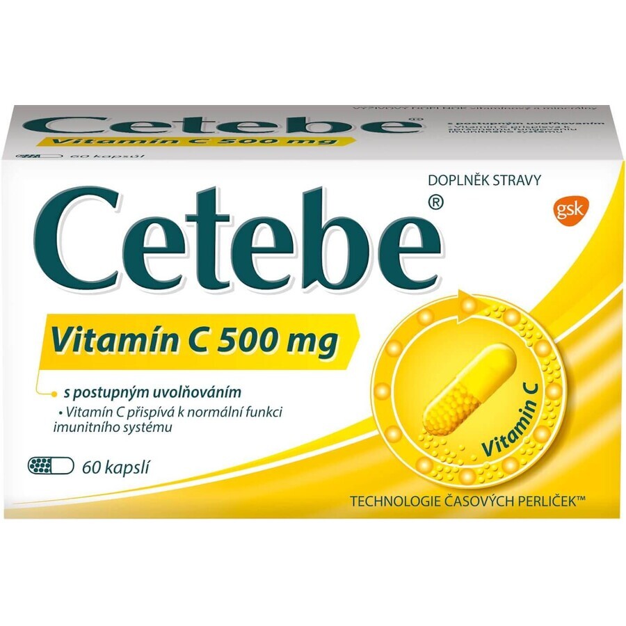 Cetebe Vitamina C 500 mg 60 capsule