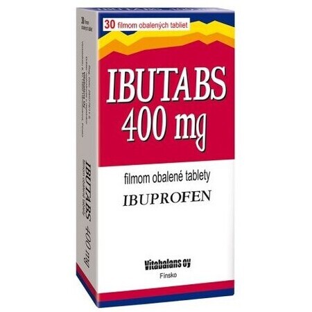 Vitabalans Ibutabs 400 mg, 10 comprimate