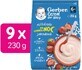 Gerber Cereale lapte terci căpșuni noapte bună 9 x 230 g