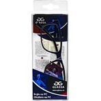 Glassa Gafas de ordenador PCG02 D3,0 negro/azul