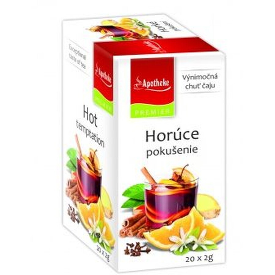 Apotheke Premium Selection Hot Temptation Tea 20 x 2 g