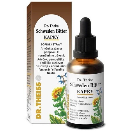 Dr.Theiss Schweden Picături concentrate amare 50 ml