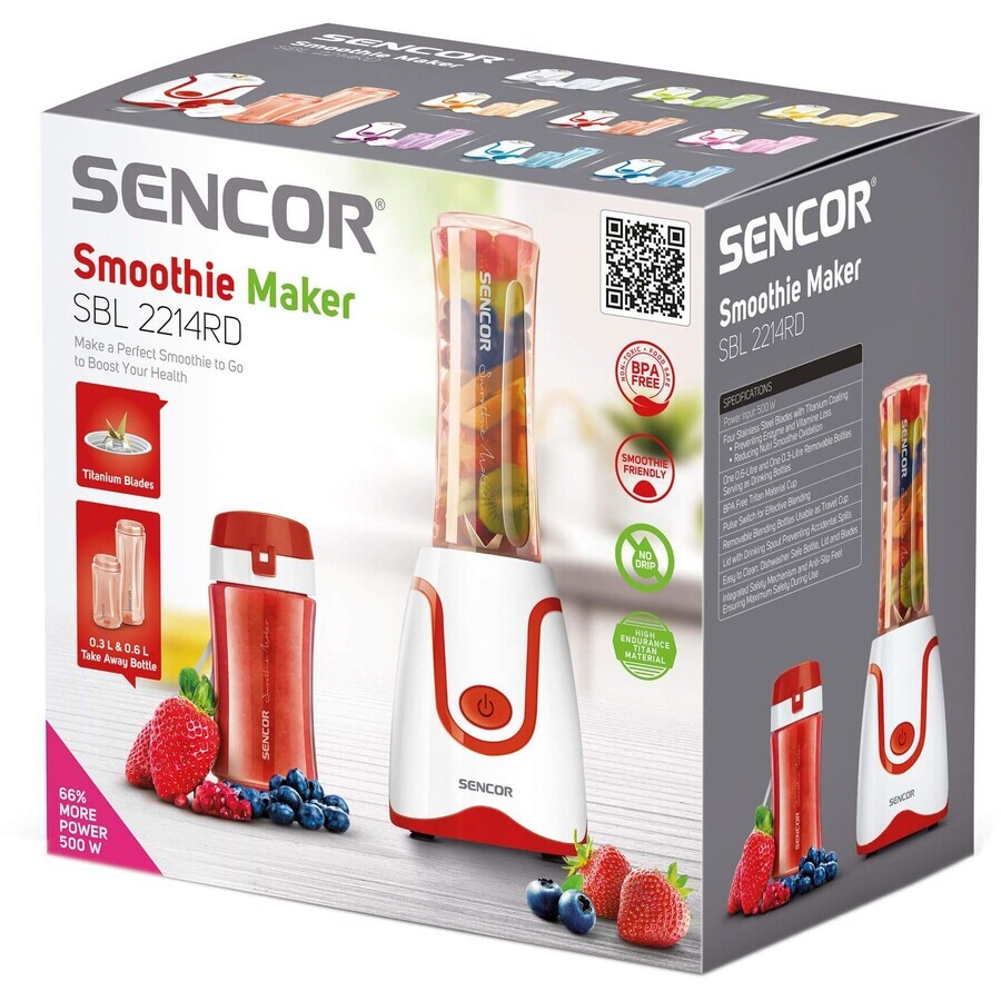 Blender pentru smoothie Sencor SBL 2214RD