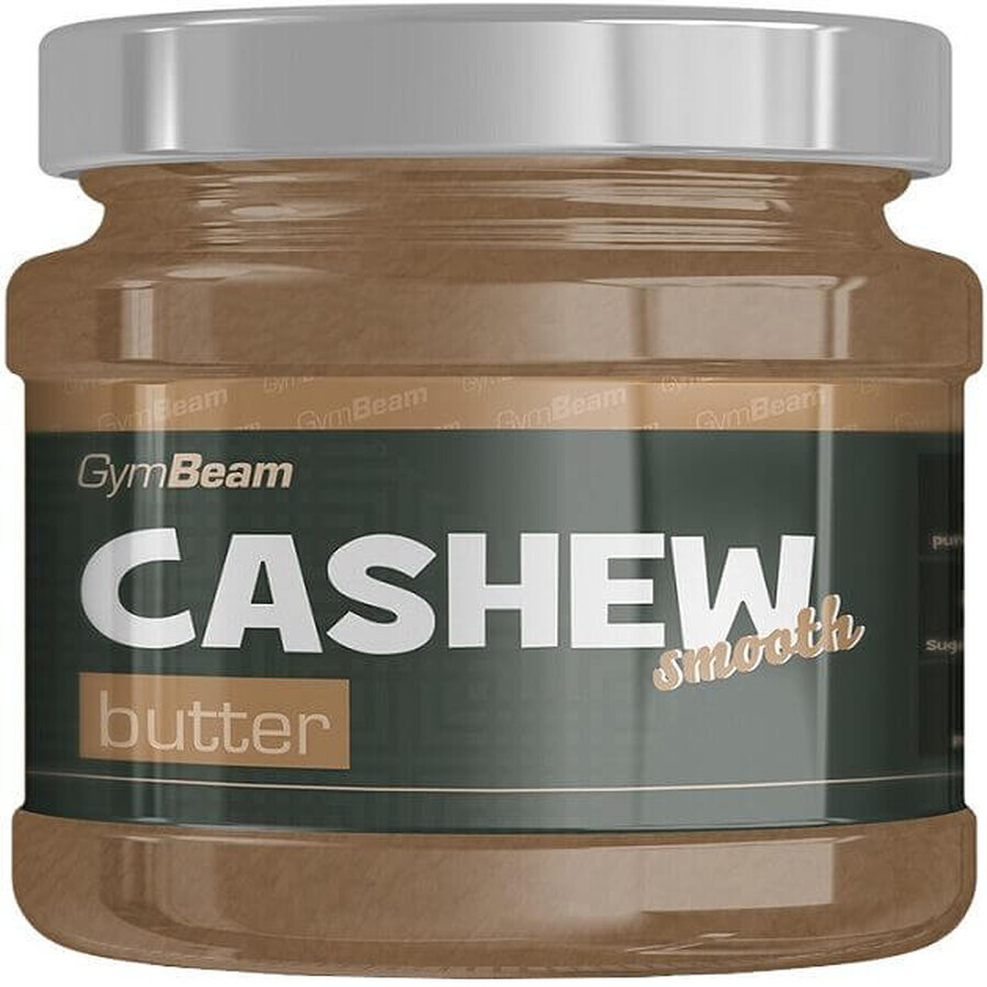 GymBeam Unt de caju neted 340 g