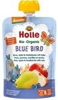 Holle Organic piure Blue bird, pere, mere și afine cu fulgi 100 g