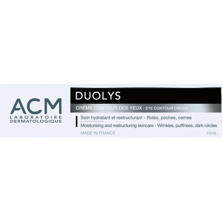 ACM Duolys cremă de ochi hidratantă și restructurantă 15 ml