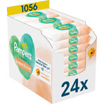 Pampers Harmonie Protect & Care, Șervețele de curățare pentru copii 24 x 44 buc