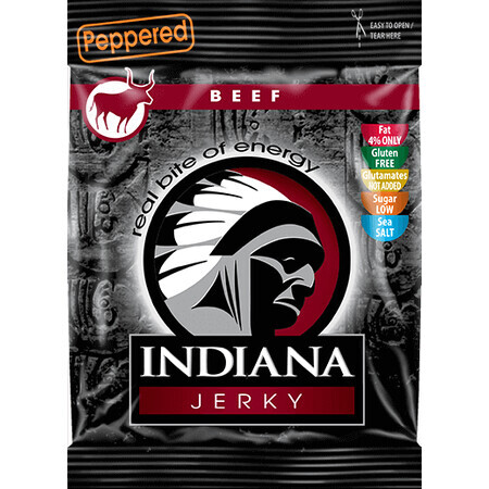 Indiana Jerky Carne de vită (vită) cu piper 25 g