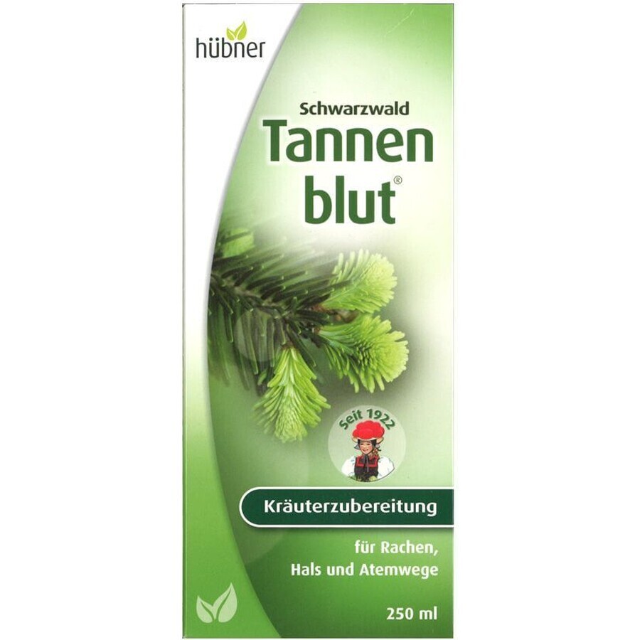 Hűbner Schwarzwald Tannenblut sirop 250 ml