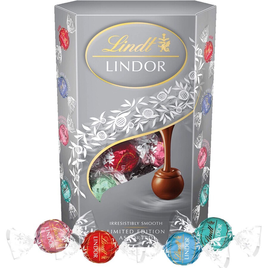 Lindt Lindor Argint asortat 337 g