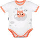 New Baby Body cu m&#226;necă scurtă Fox Salmon