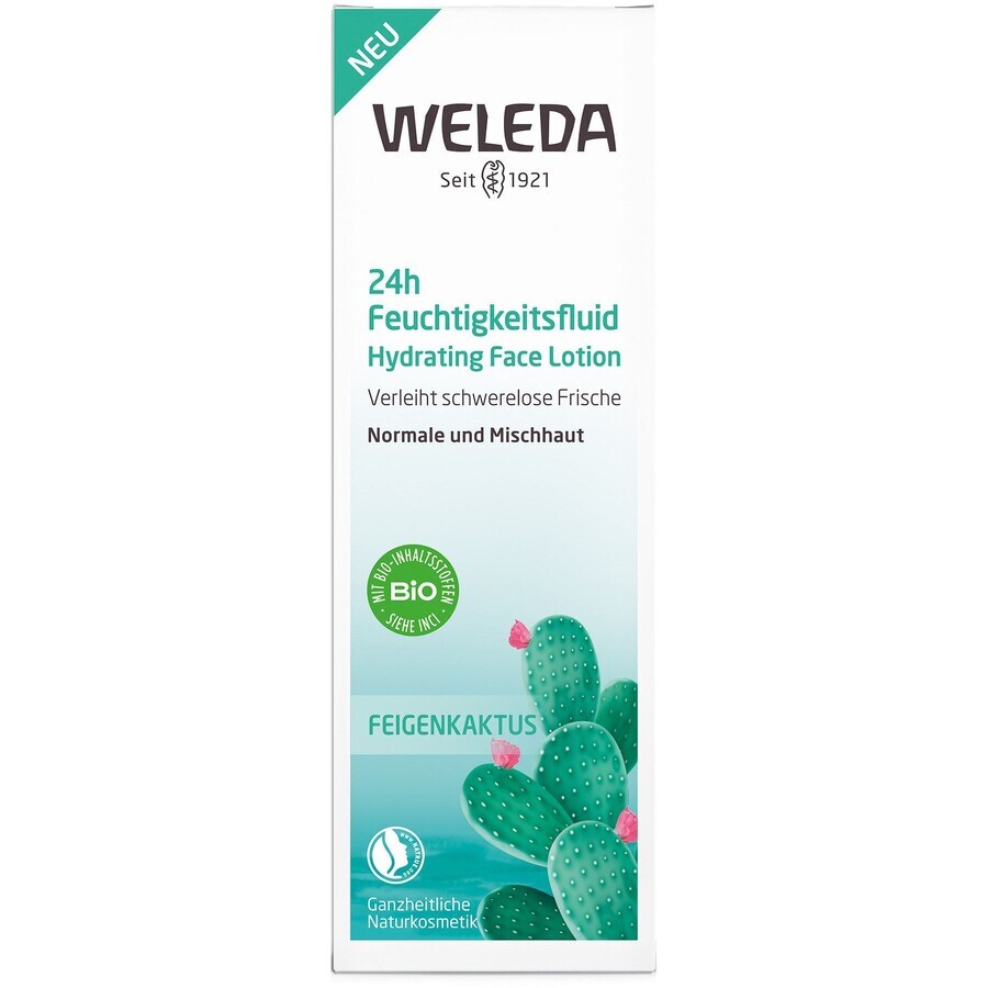 Weleda Opuntia 24h cremă hidratantă pentru piele 30 ml