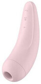 Satisfyer Vibrator cu stimulare clitoridiană Curvy 2+ Roz