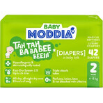 Moddia Baby Disposable Diapers 2 Mini (4-8 kg), 42 pcs