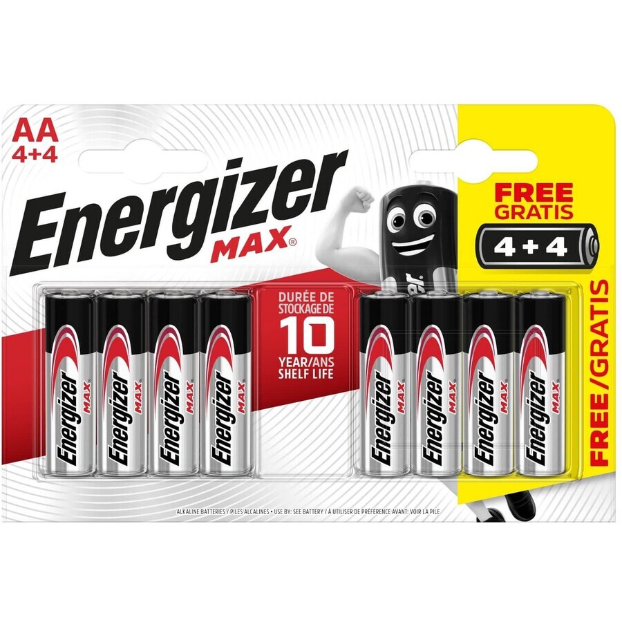 Energizer Max Baterii creion AA 8 buc