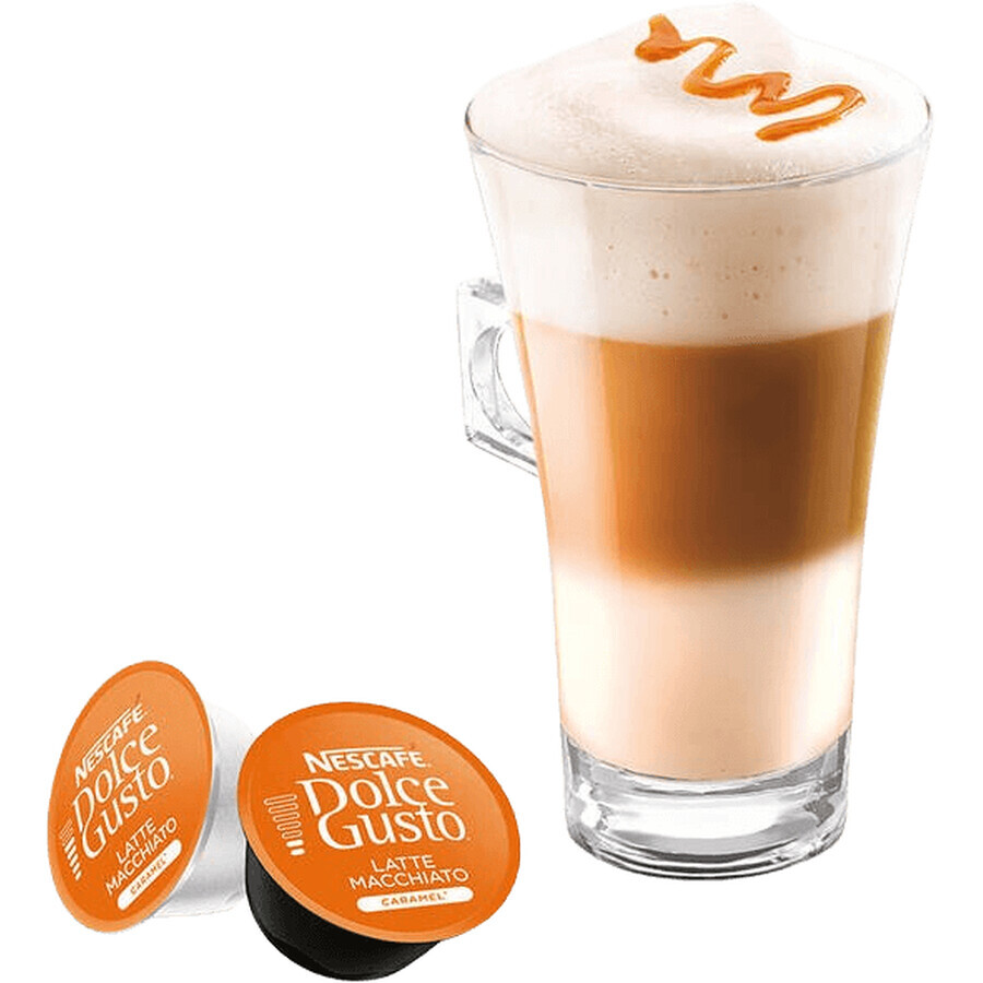 Nescafé Dolce Gusto® Latte Macchiato Caramel capsule de cafea 16 capsule