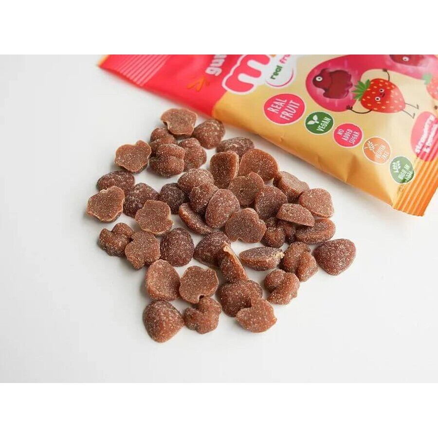 Mixit Gummy Mixies - Căpșuni și banane - bomboane naturale cu jeleu 35 g