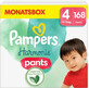 Pampers Harmonie Pants mărimea 4 - pachet lunar 168 buc