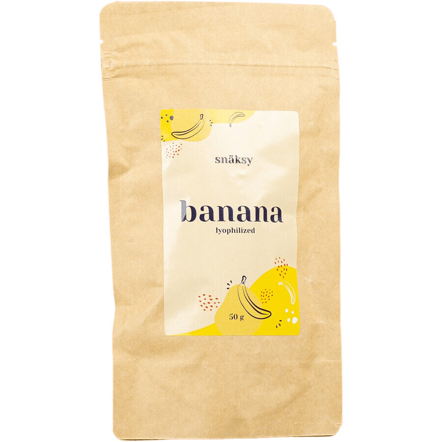 Snäksy Banane liofilizate 50 g