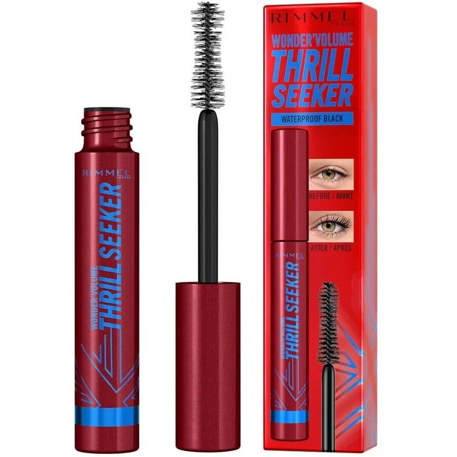 Rimmel London Wonder Volume Thrill Seeker Mascara zwart 8 ml