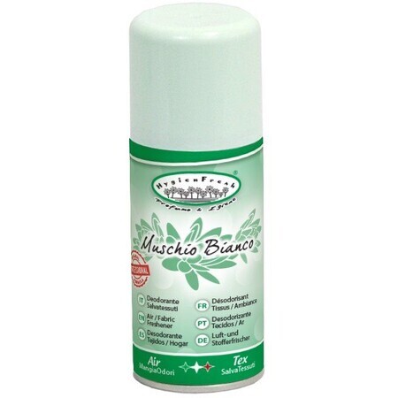 HygienFresh Deo air and fabric freshener spray White moss 150 ml